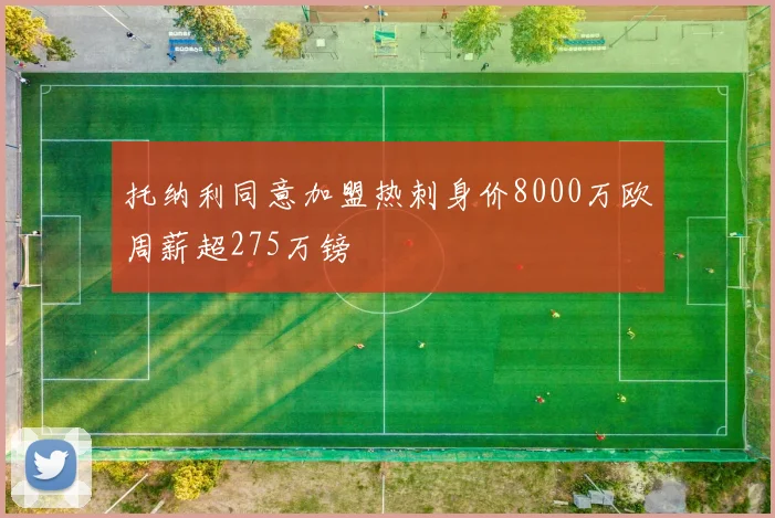 托纳利同意加盟热刺身价8000万欧周薪超275万镑